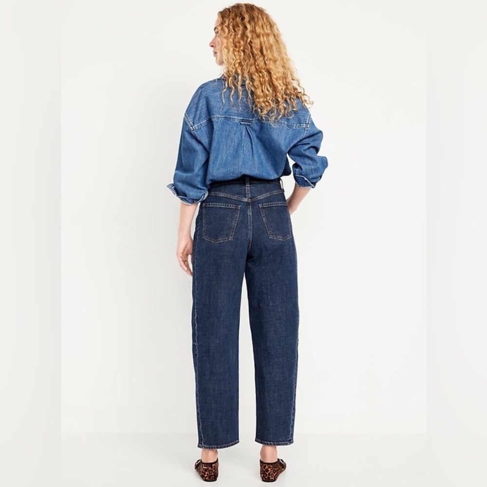 Trendy Barrel Blue Women's Jeans - Picture 5 of 7